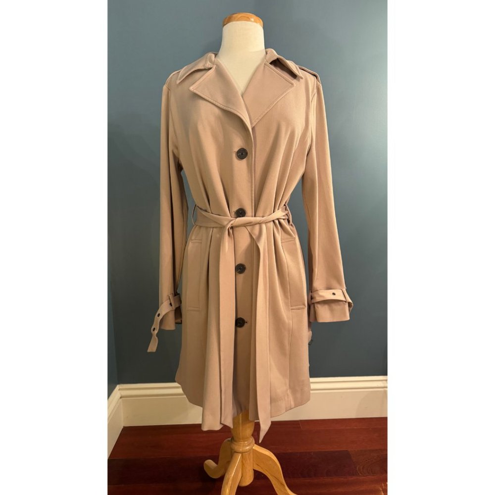 Simply Vera - Vera Wang Pleated Trench Coat